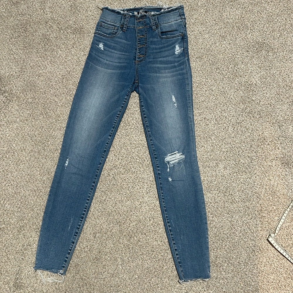 Kut Connie high rise ankle skinny
